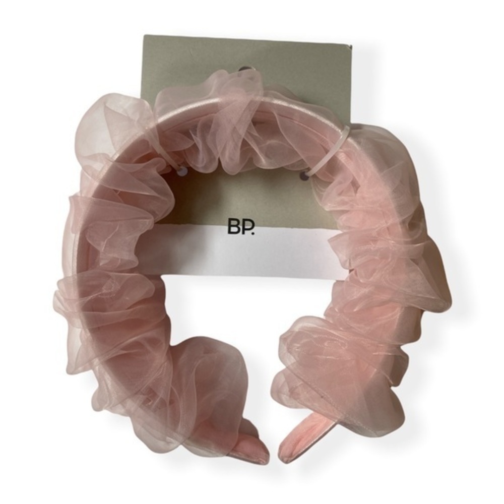 BP Headband Wrapped Pink Ribbon - Picture 3 of 3